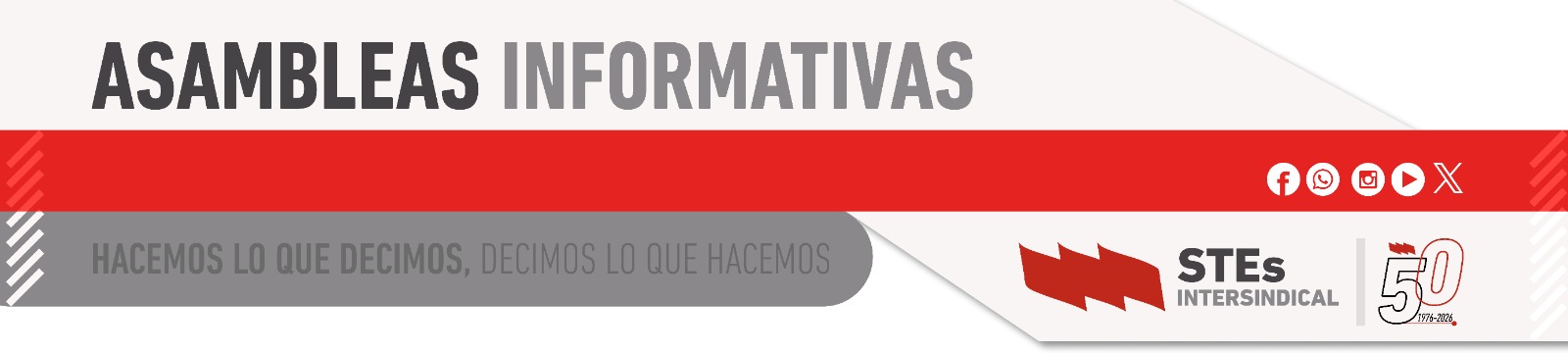 ASAMBLEAS INFORMATIVAS STEs